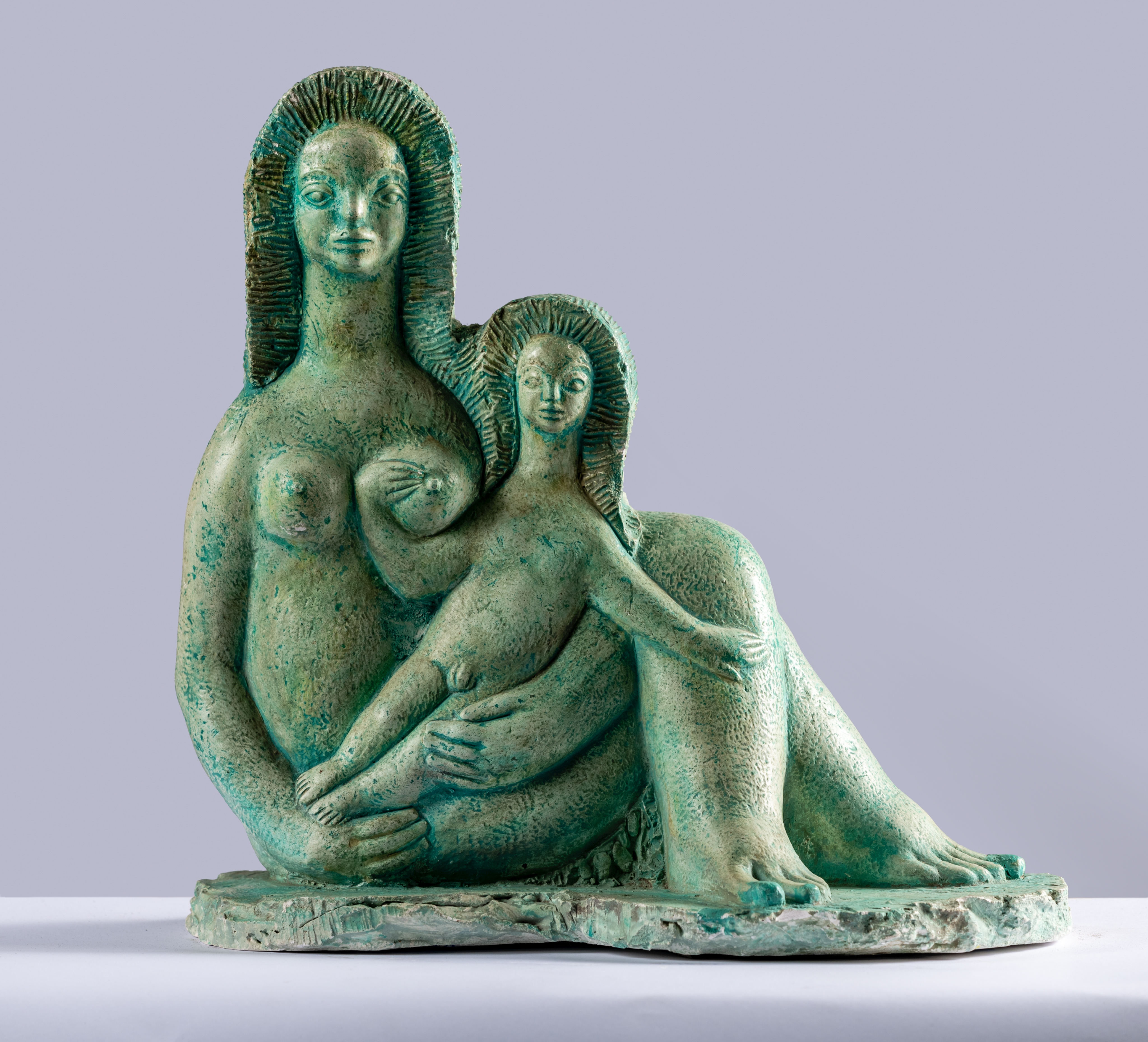 Nada Marović Stanić, Mother and Child, National Museum of Montenegro archive, photo by: Lazar Pejović